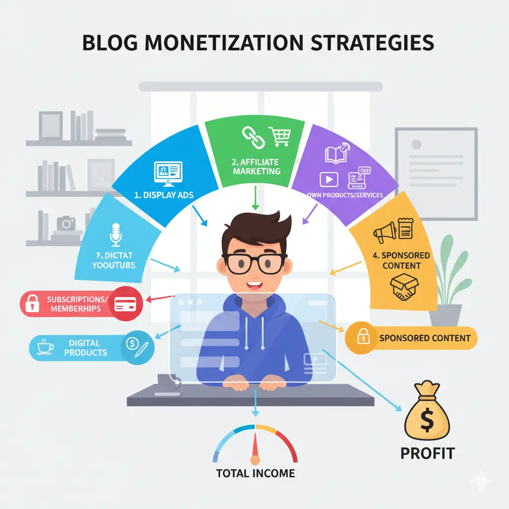 bloggers monetization strategies
