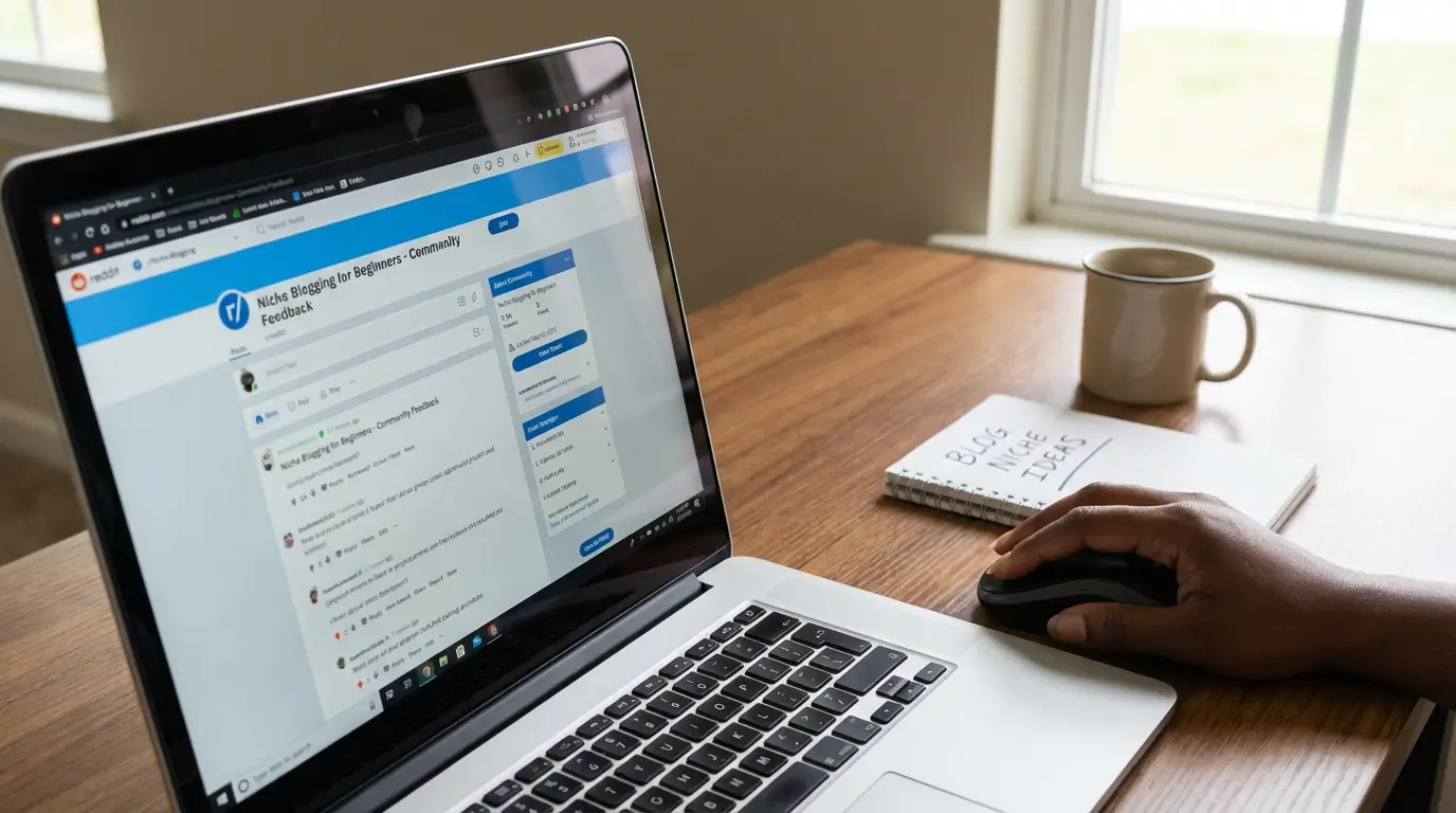 Researching online communities to validate a blog niche idea