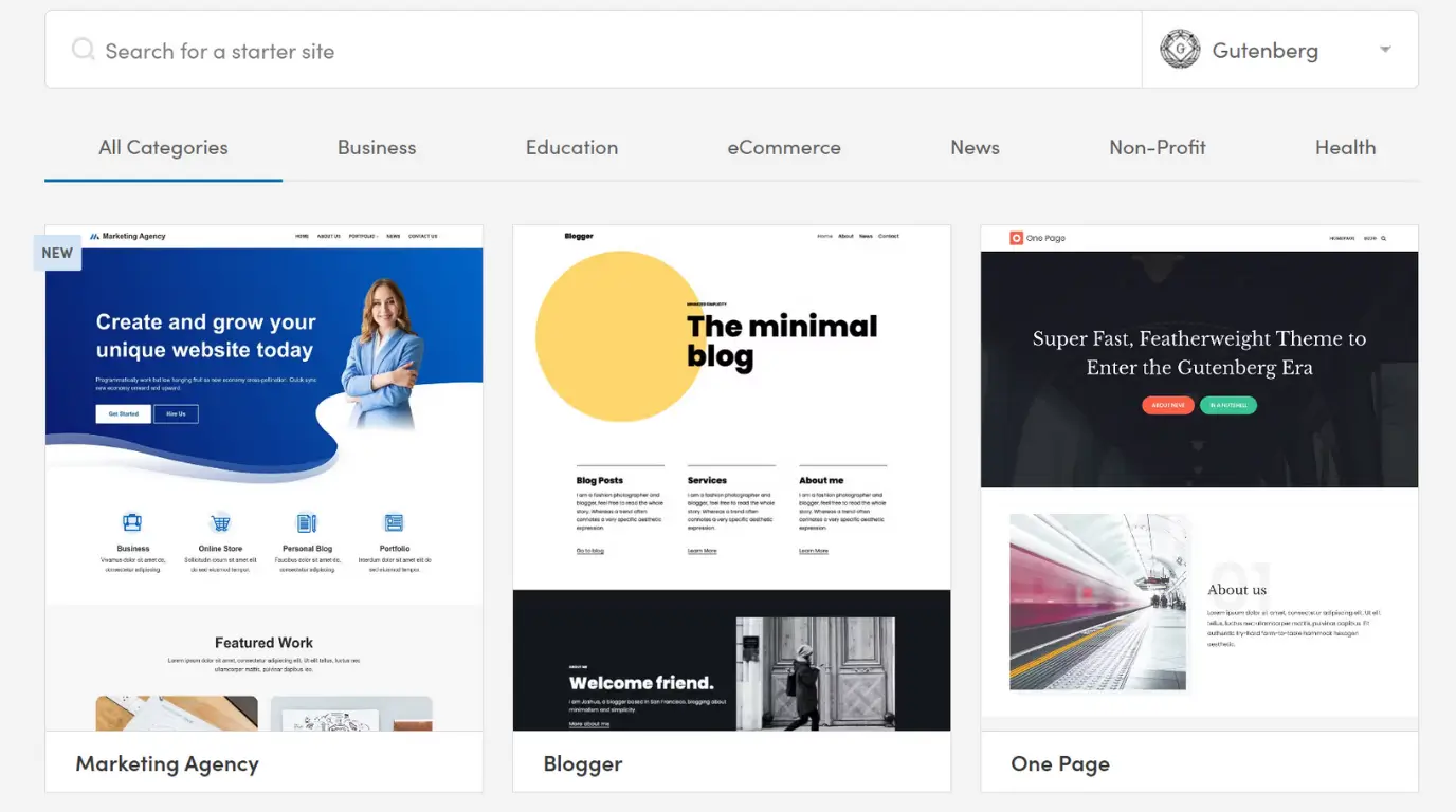 Neve lightweight WordPress theme